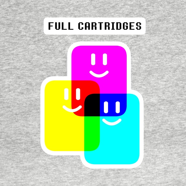 CMYK Full Cartridges | Emoji Version by elkingrueso